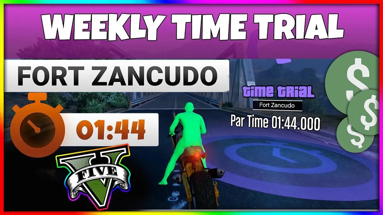GTA 5 Online l Fort Zancudo Time Trial (Complete First Try Guarantee!!)