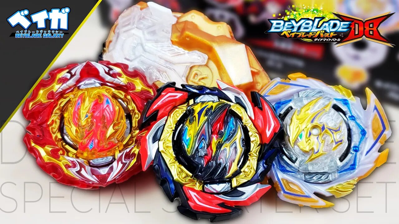 Análise B-191 BEYBLADE BURST SPECIAL STARTER SET (Dangerous Belial e Prominence Phoenix!)