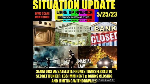 SITUATION UPDATE: WAKE-UP TIME IS HERE AMERICA! EBS IS IMMINENT! MARTIAL LAW COMING! SENATORS ...