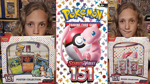 Scarlet and Violet 151 Poster Collection / Binder Collection Box openings!