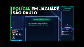 Pessoa fica Presa na Linha de Trem em Jaguaré, São Paulo - 112 Operator