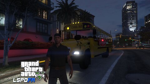 GTAVOL GTA V Of Life Campus Run 2015 Blue Bird School Bus Day 3