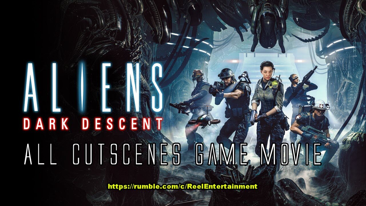 Aliens Dark Descent All Cutscenes Game Movie