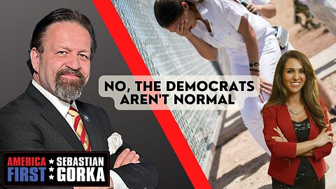 No, the Democrats aren't normal. Rep. Lauren Boebert with Sebastian Gorka on AMERICA First