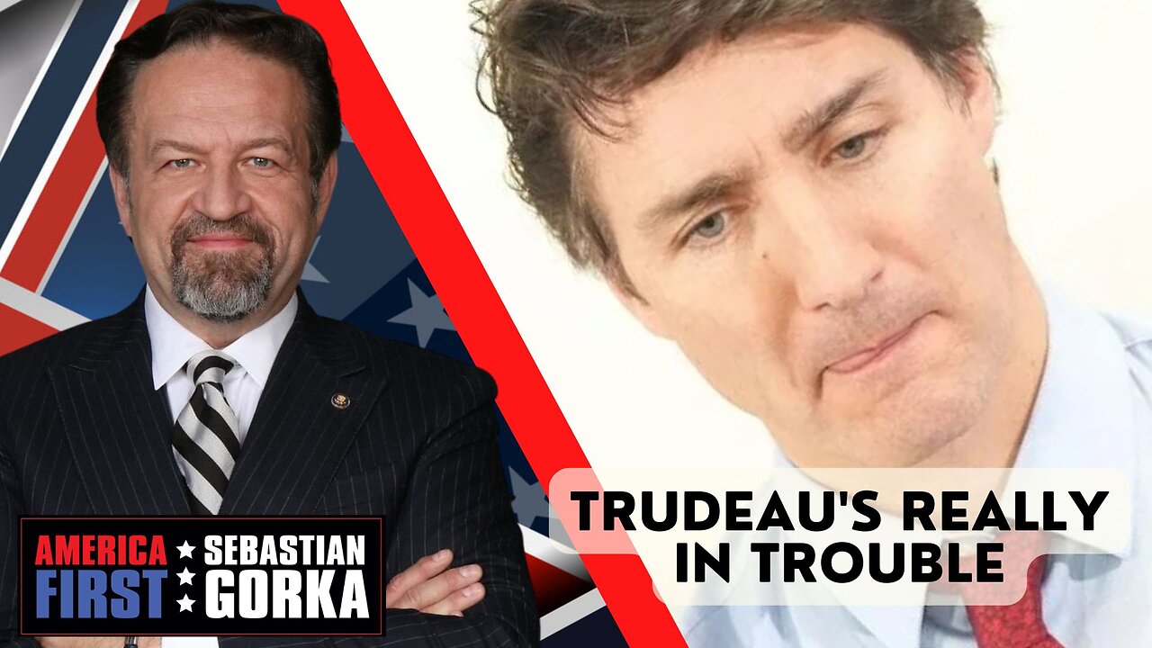 Trudeau's really in trouble. Lord Conrad Black with Sebastian Gorka on AMERICA First