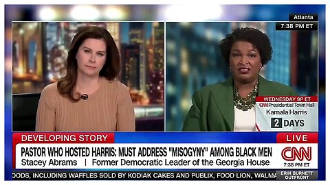 Stacey Abrams seems to feel that (black) men who don't vote for Kamala Harris are sexist or racist