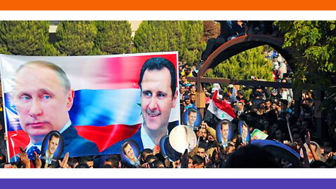 Pro Russia Rally In Homs Syria