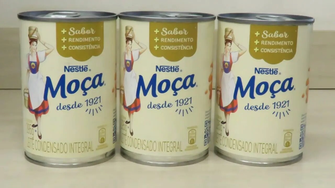 3x Leite Condensado, Moça Lata, 395g - 4º Pedido