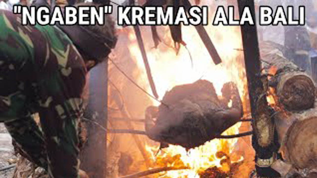 UNIQUE TRADITIONS OF "NGABEN BALI" CREMATION CEMATION documentaries