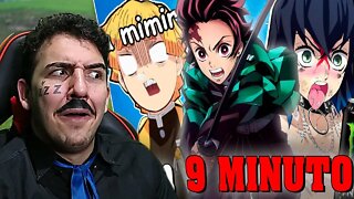 PASTOR REACT Kimetsu no Yaiba em 9 MINUTOS - TsukiUraya