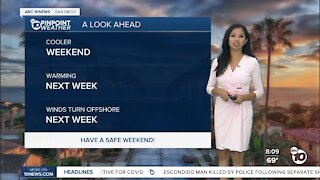 ABC 10News Pinpoint Weather for Sat. Sept. 18, 2021