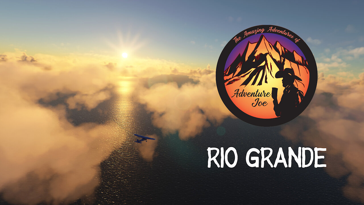 A Flight over South America - Leaving from Rio Grande