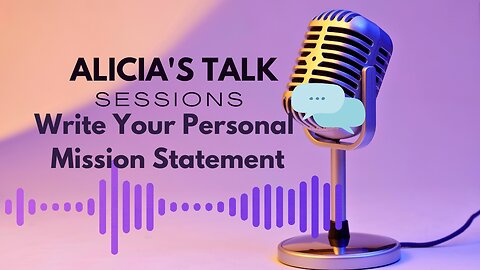 Write Your Mission statement