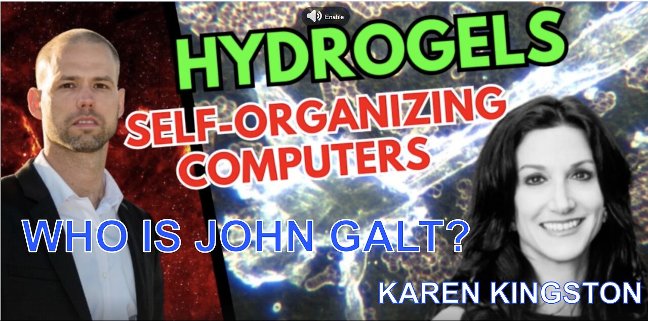 Karen Kingston HydroGels, Self-Organizing Computers N Body W/ C-19 Vaccine - TY JGANON, SGANON