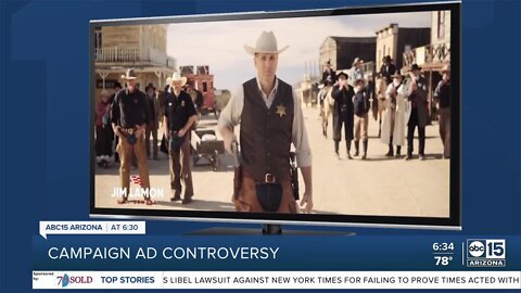 Campaign AD controversy