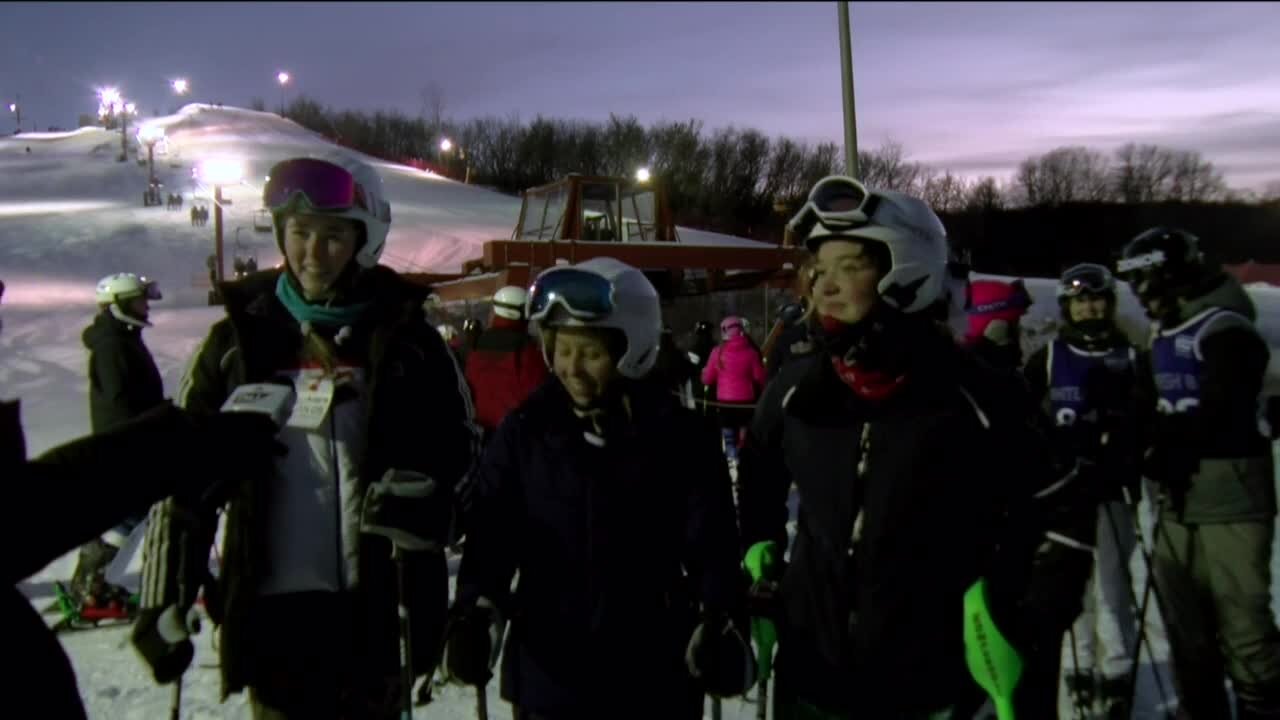 High school athletes at The Rock Snowpark share who they are rooting for in the Olympics