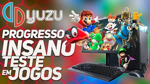 yuzu - O MELHOR EMULADOR DE SWITCH PARA PC - TESTANDO O MODO ONLINE