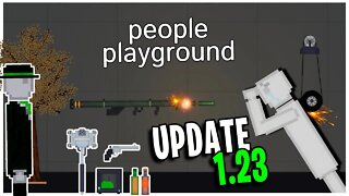 People Playground UPDATE 1.23! MAPA NOVO, Cinto Mecânico, Martelo do Thor, e MUITO MAIS!