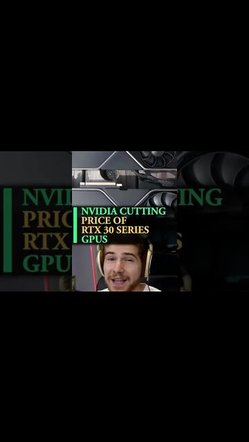 Nvidia cutting the price of RTX 30 series GPUs