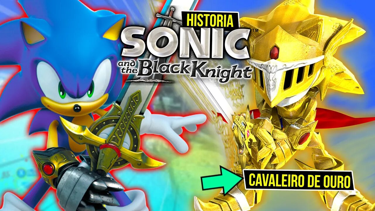 SONIC and the BLACK KNIGHT 😱| FIM da SAGA SONIC STORYBOOK