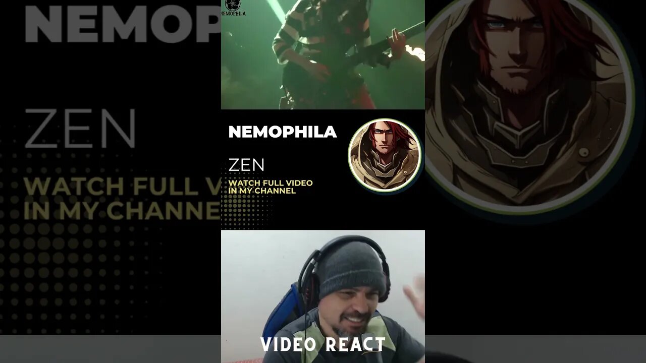 NEMOPHILA / ZEN [Official Live Video] - Brazilian React