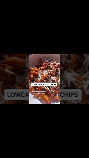 CRISPY KETO PASTA CHIPS | Keto recipes for weight loss | keto diet for beginners #shorts #keto