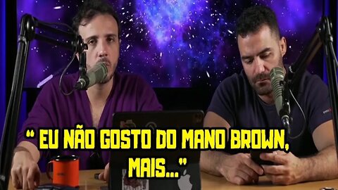 MAMÃE FALEI VOLTA A CRITICAR O MANO BROWN E OS FÃS DO RACIONAIS