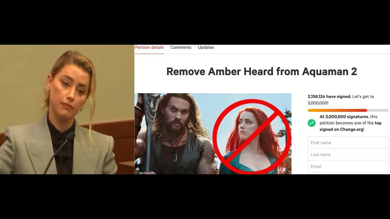 Warner Ignores 3 Million+ for AMBER HEARD - Their Is No Such Thing as COMPANIES BENDING THE KNEE