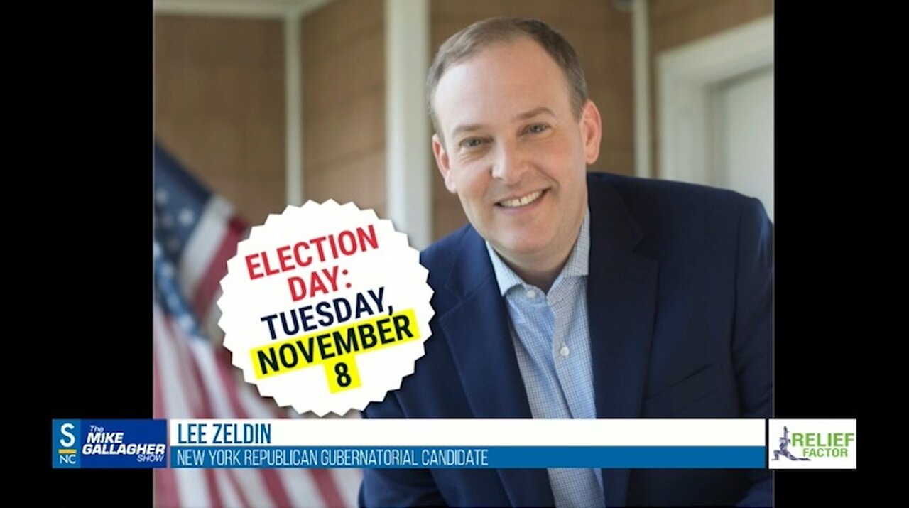 New York Republican gubernatorial candidate Lee Zeldin joins Mike to discuss the prospect of a historic Republican victory in New York