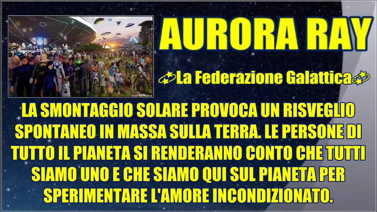 Un grande EVENTO è SU DI NOI AURORA RAY