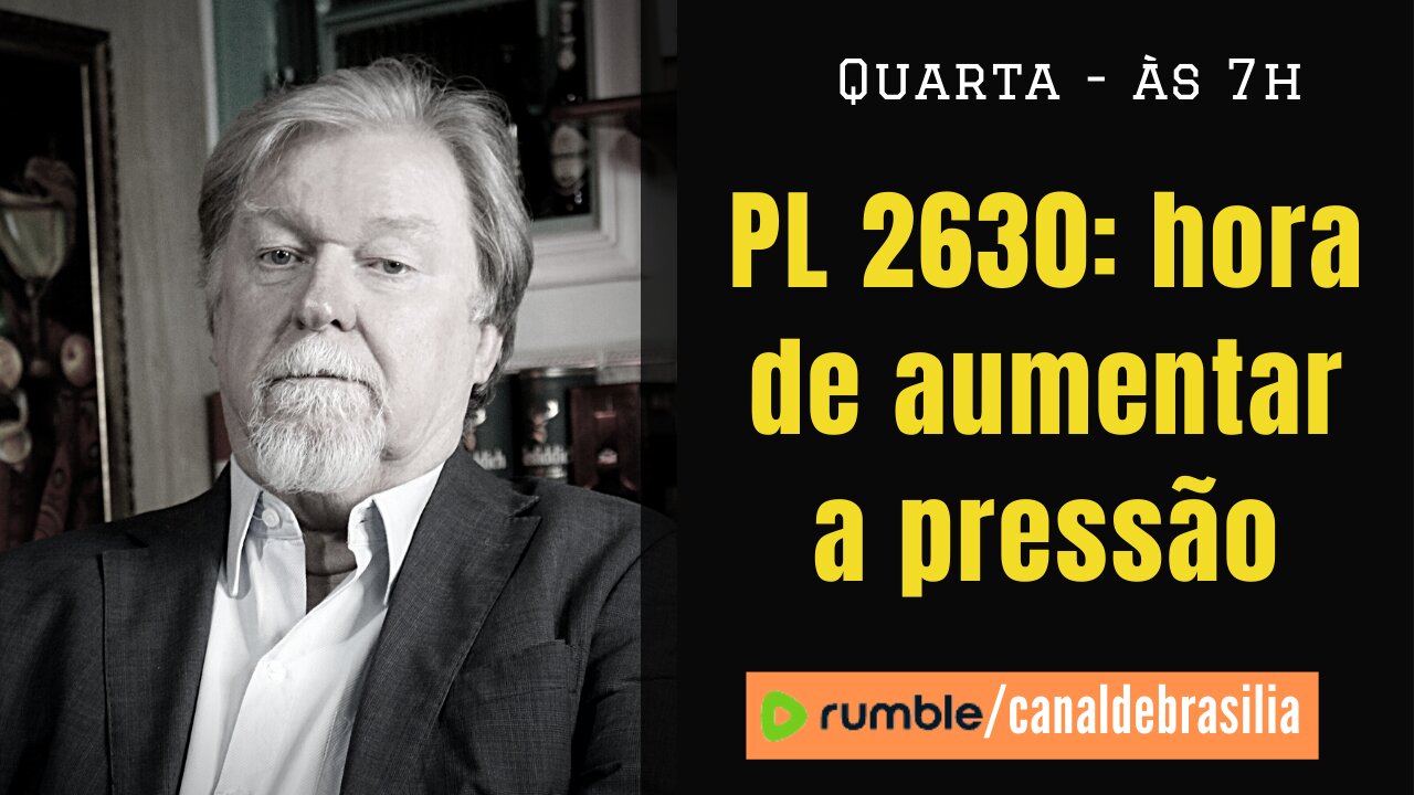 PL 2630: Pressão surte efeito e liberdade AINDA respira