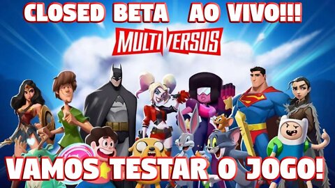 MULTIVERSUS ONLINE CLOSED BETA - VAMOS TESTAR ESSE BRAWLER DA WARNER!