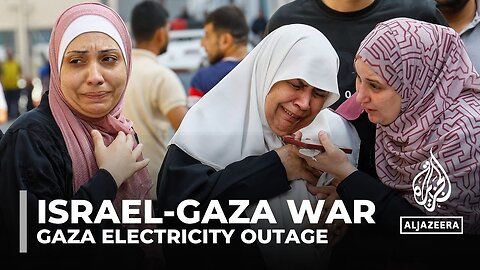 `Gaza electricity outage_ Power plant runs out of fuel as air strikes continue