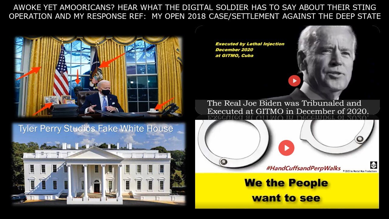 HEAR WHAT THE DIGITAL SOLDIER HAS TO SAY ABOUT THEIR STING OPERATION AS OF 15 OCT 2023