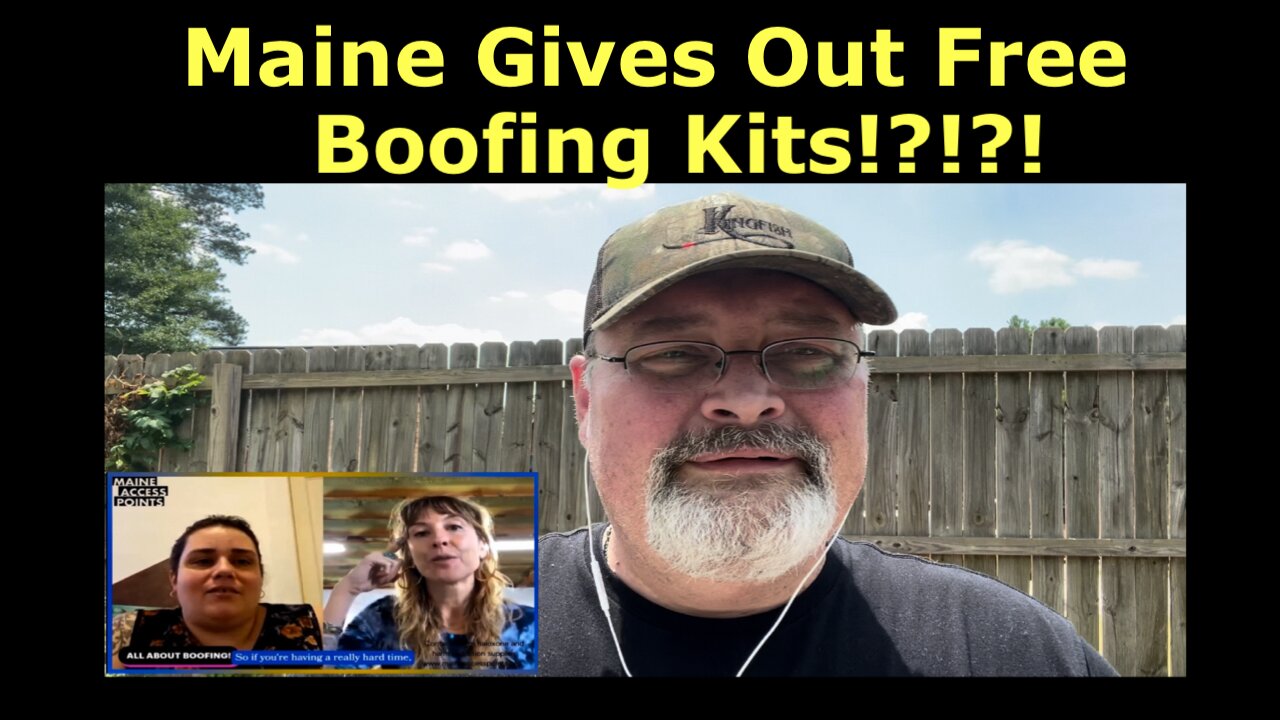 Maine reportedly is handing out free “boofing" kits to residents. Butt over Snorting I Guess.