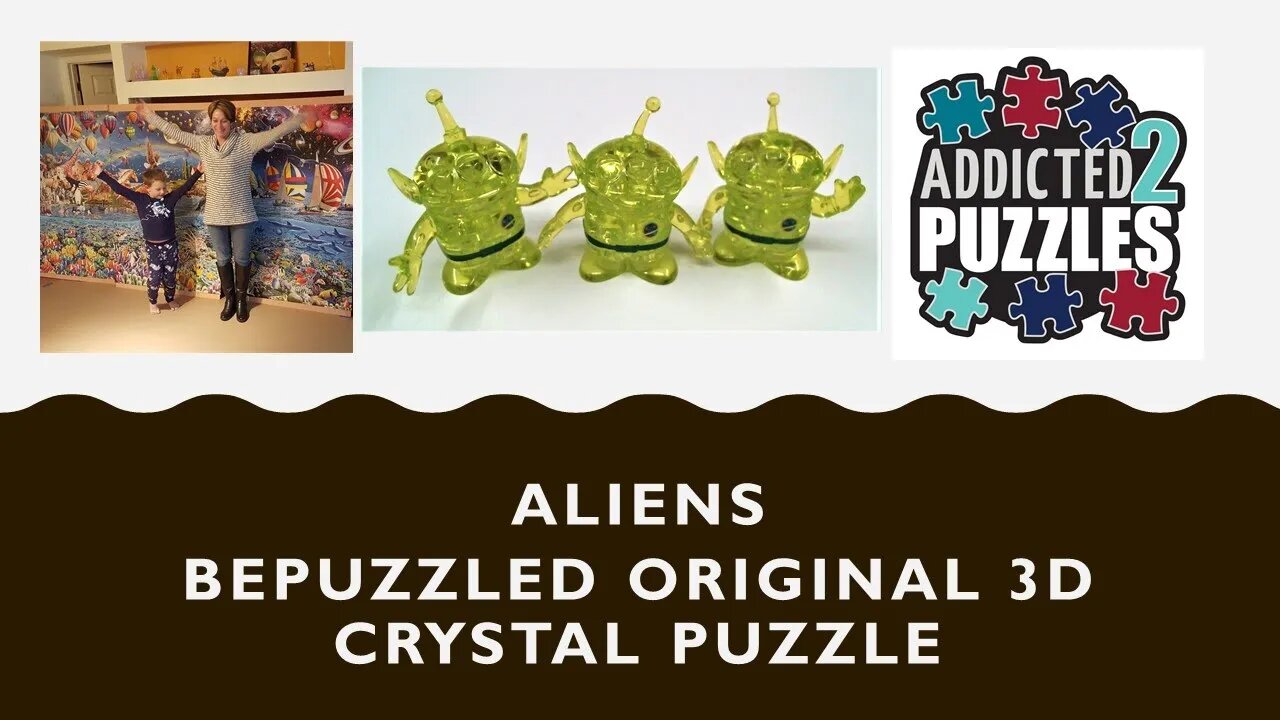 Aliens 3D Original Crystal Puzzle Tutorial