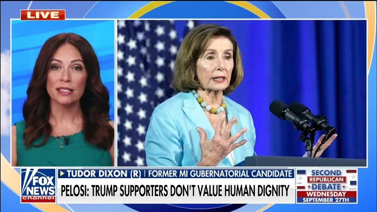 No One Triggers Pelosi Like Trump Does: Tudor Dixon