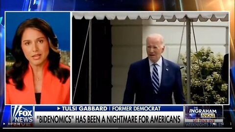 Tulsi Calls Bidenomics Fascism- "A Kind of National Socialism"