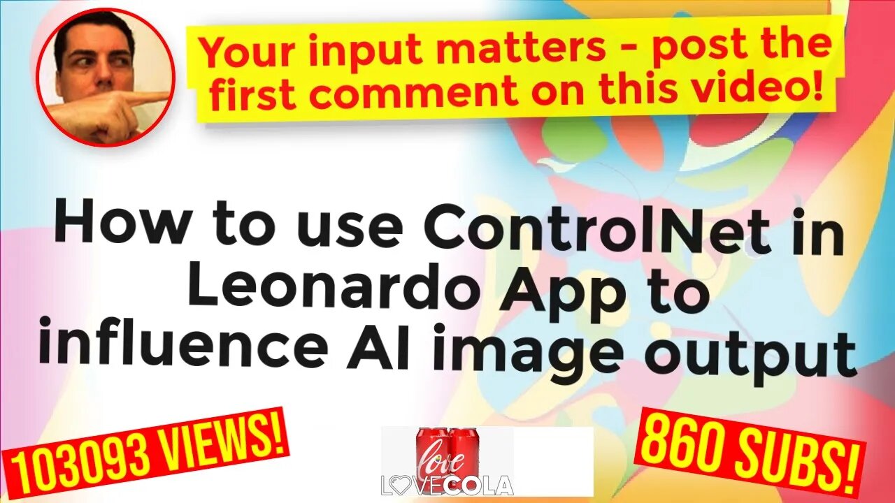 How to use ControlNet in Leonardo App to influence AI image output