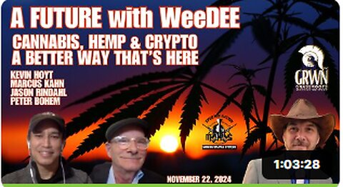 A future with Cannabis, hemp and crypto; an all new way to do business