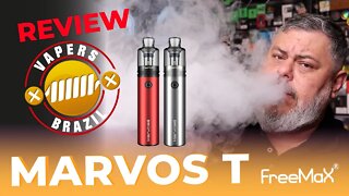 Freemax Marvos T - Essa Vape Pen tem Tecnologia - Review PTBR