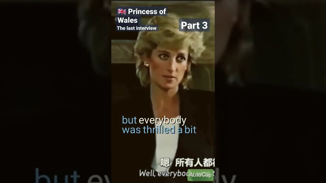 3 Princess of Wales - The last interview