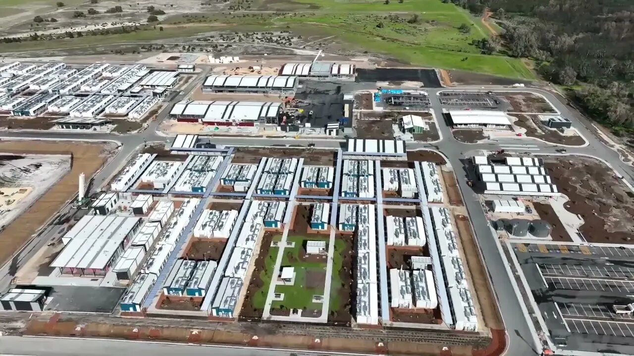 Massive 500 bed Quarantine facility nearing completion in Bullsbrook, Australia.