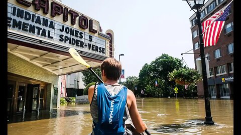 Weather tracker: US states submerged as southern Europe swelters