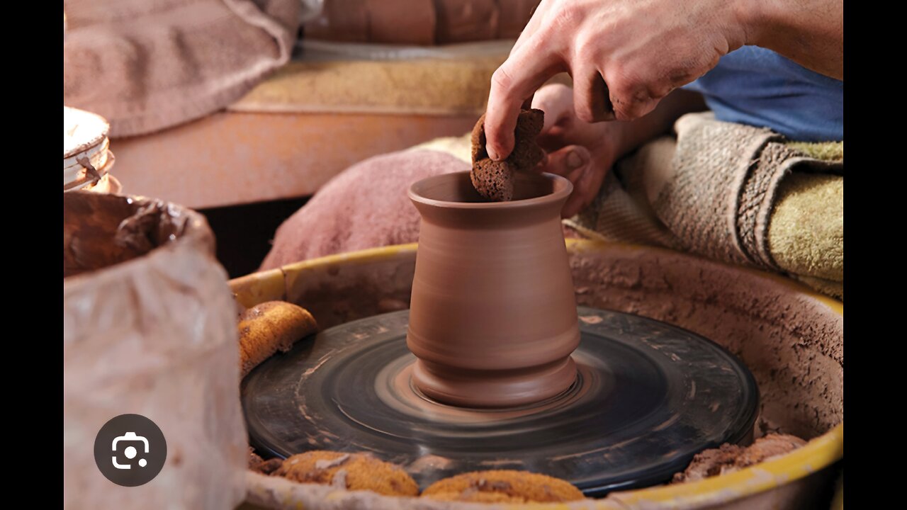 "Mastery at Work: Incredible Pottery Skills!"