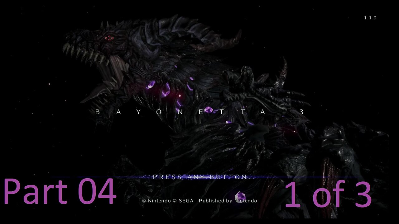 Bayonetta 3 part 04 (1 of 3) WARNING NAIVE ANGEL MODE OFF!!!