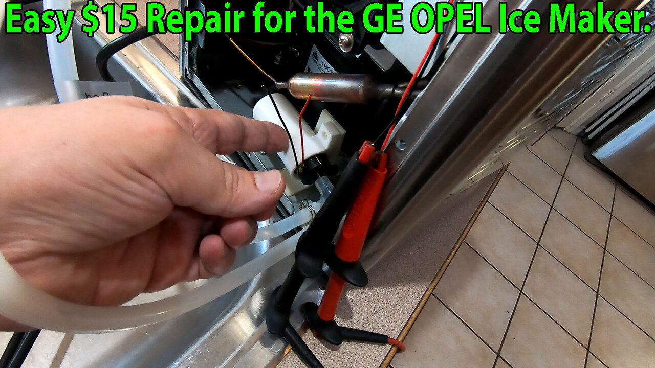 Quick and Easy $15 Repair for the GE Opel Ice Maker.