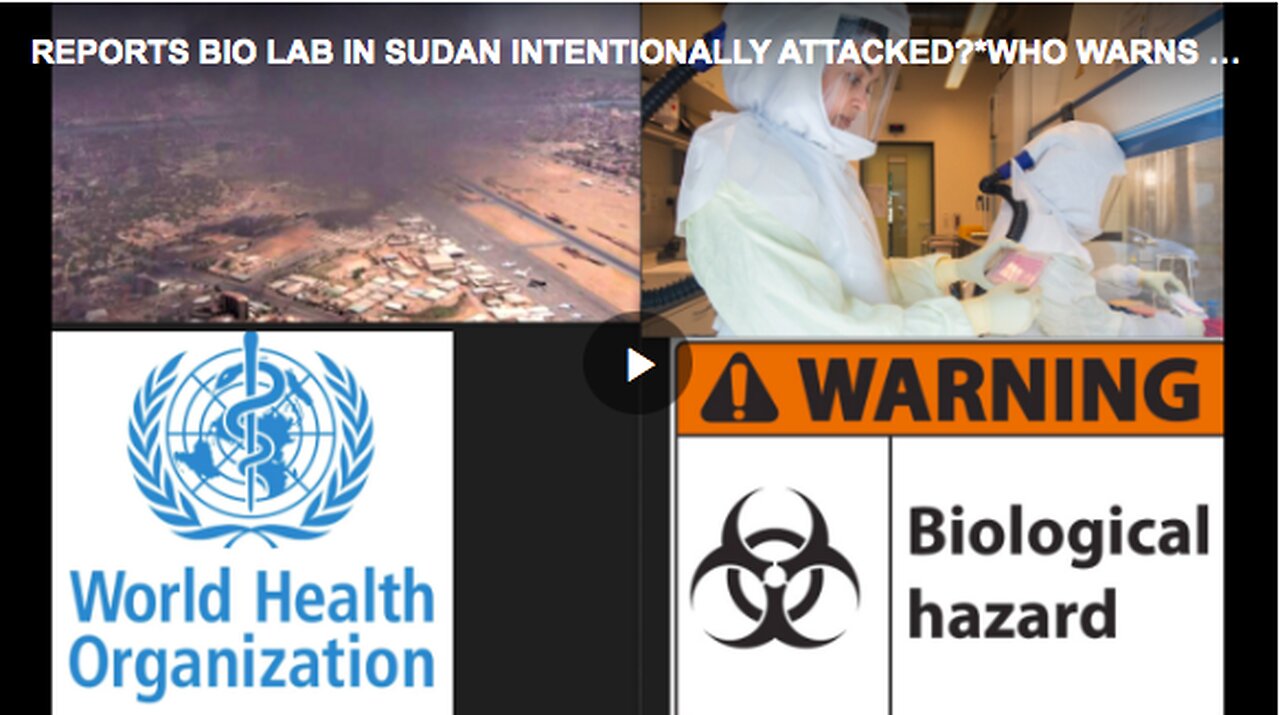 Biolab takeover in Sudan could be intentional