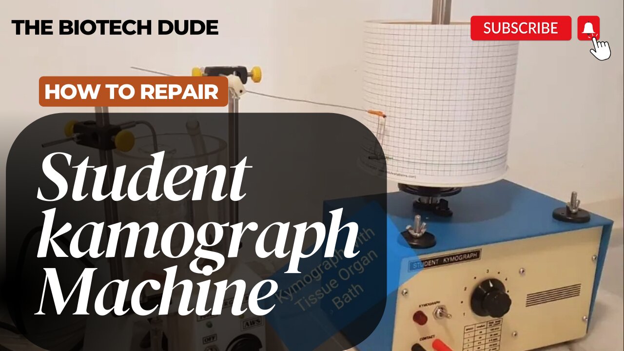 How to repair student kamograph Machine