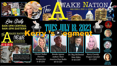 KERRY CASSIDY ON AWAKE NATION JULY 18: WHY THEY TORTURE CHILDREN